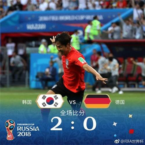 德国对韩国0-2赔率